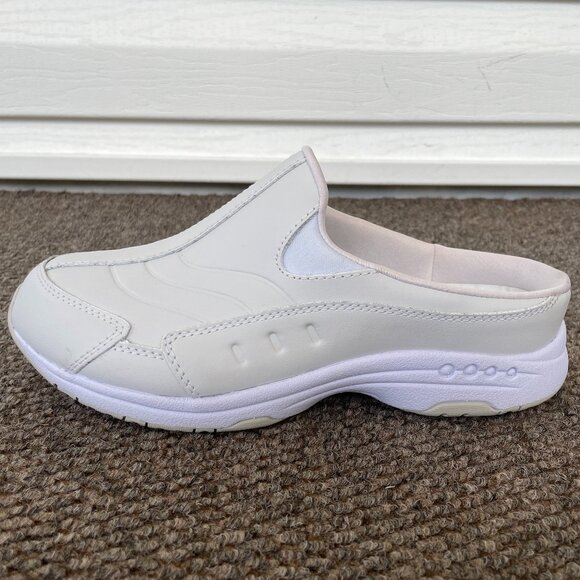 Women's EASY SPIRIT Traveltime Mule White 9.5M - Picture 4 of 10